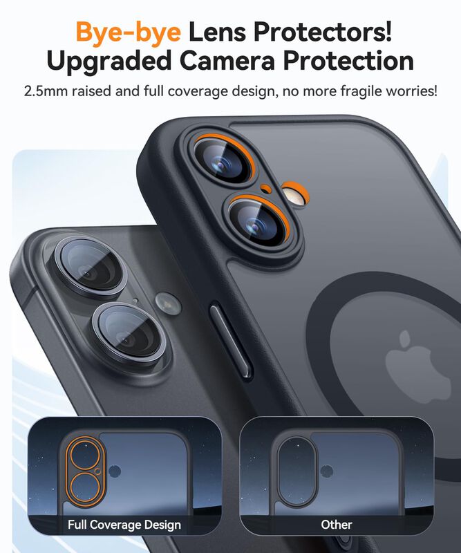 Funda Magn&eacute;tica Canshn Para Iphone 16 Plus - Ne... image number null