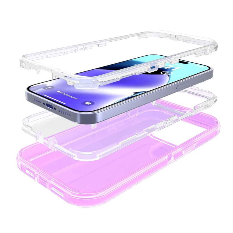 Funda Tekku Protect 360 Para Iphone 15 Violeta ... image number null