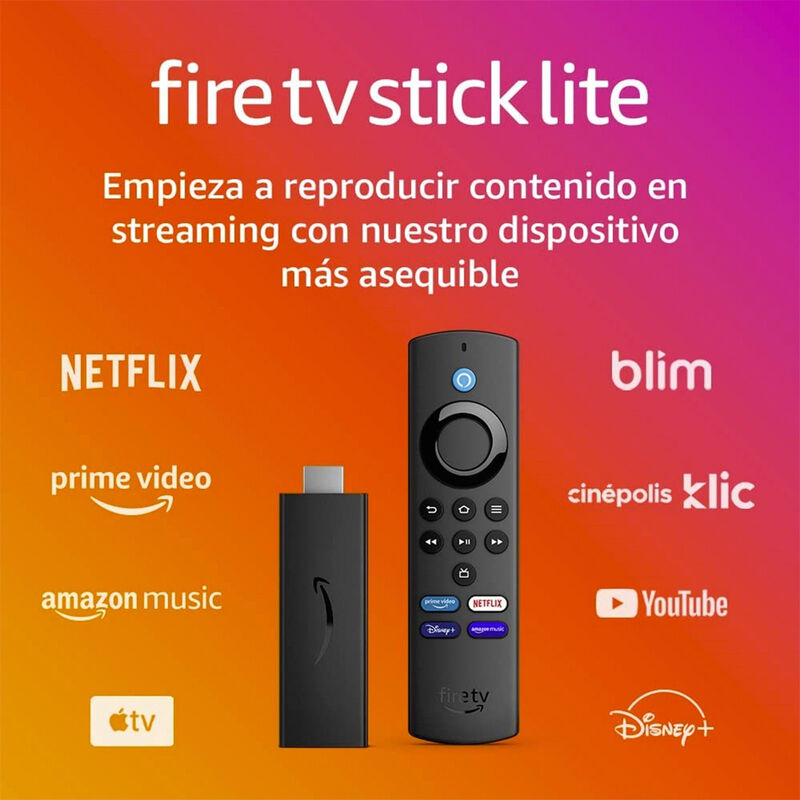 Amazon Fire TV Stick Lite Dispositivo para Stre... image number null