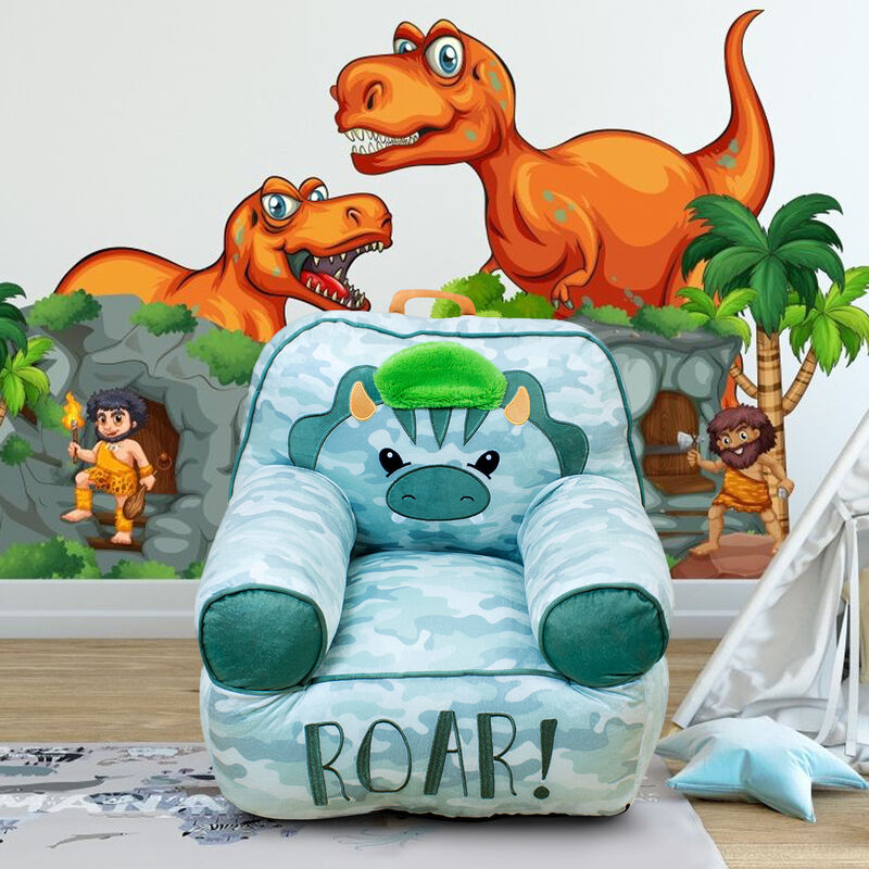 Sillon Infantil Puff Dinosaurio image number null