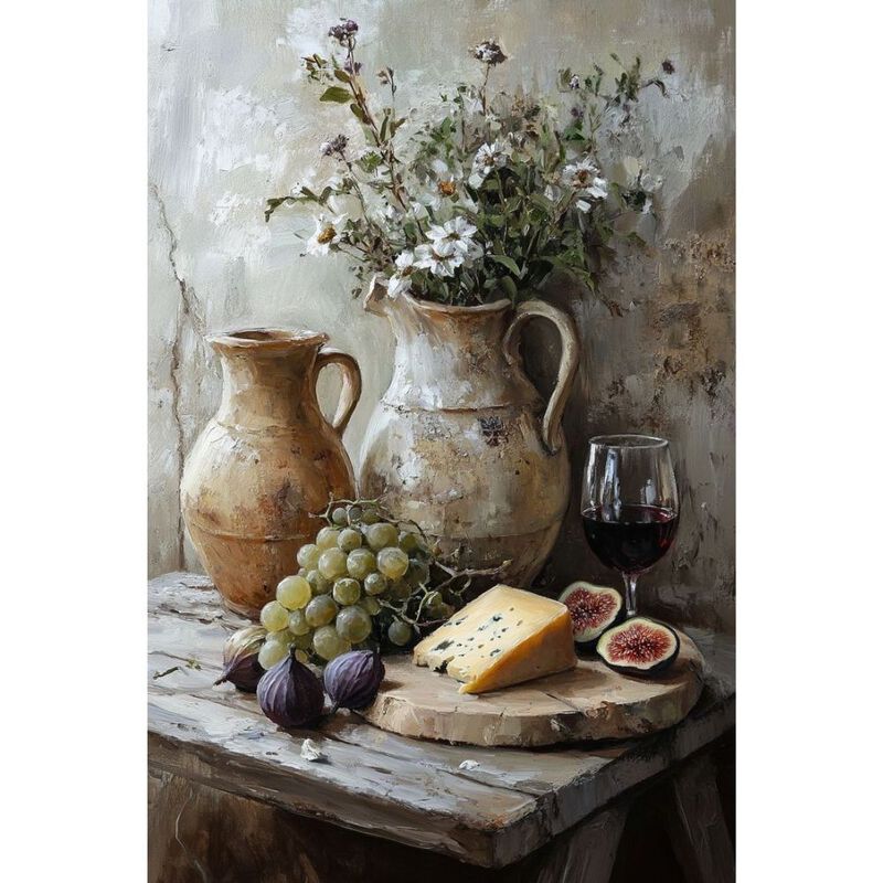 Cuadro Decorativo Impreso 60x80cm Quesos image number null