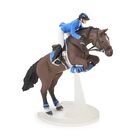 Figura Papo De Caballos, Potros Y Ponis, Caballo Saltando Con Ni&ntilde;a