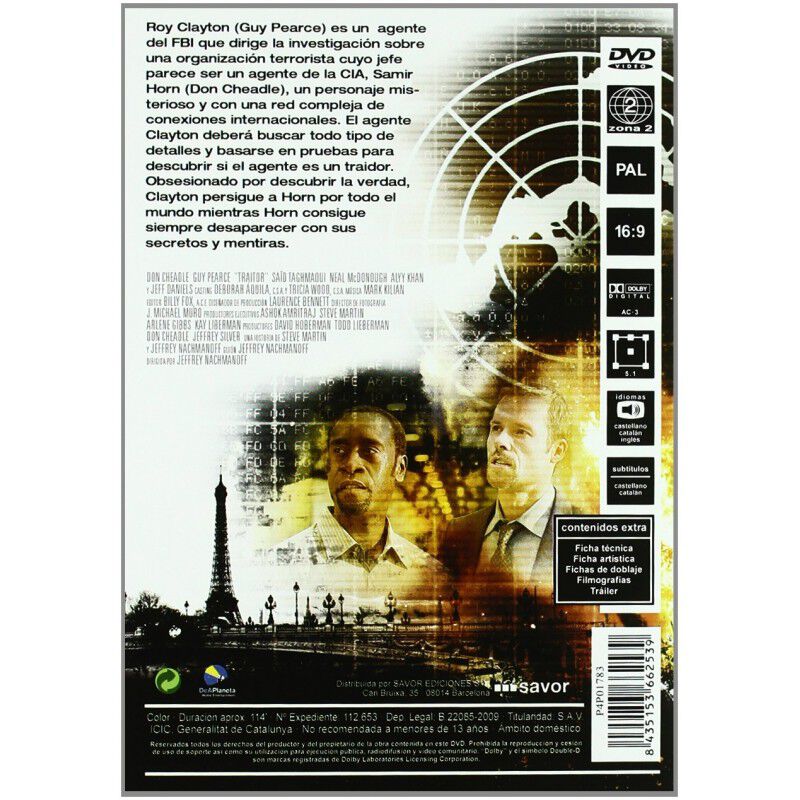 Traidor [dvd] image number null