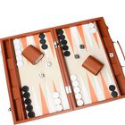 Hanylish Backgammon de Cuero Sintético Profesional Bluelander