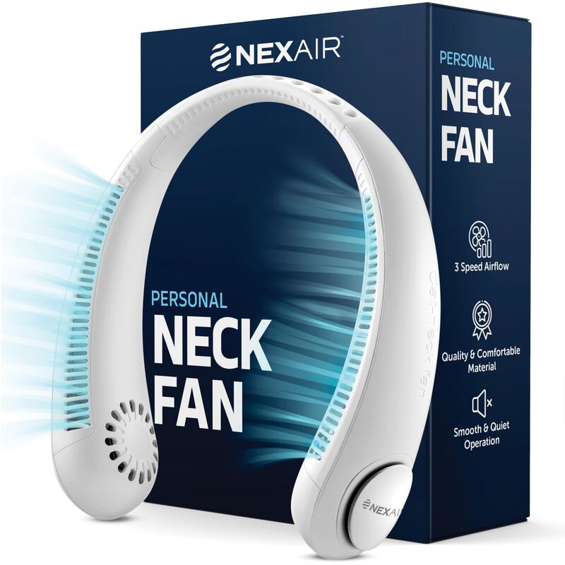 Ventilador De Cuello Port&aacute;til Nexair De 3 Veloc... image number null