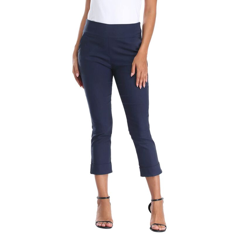 Pantalones HDE Capri Azul Marino XL 61 cm con B... image number null