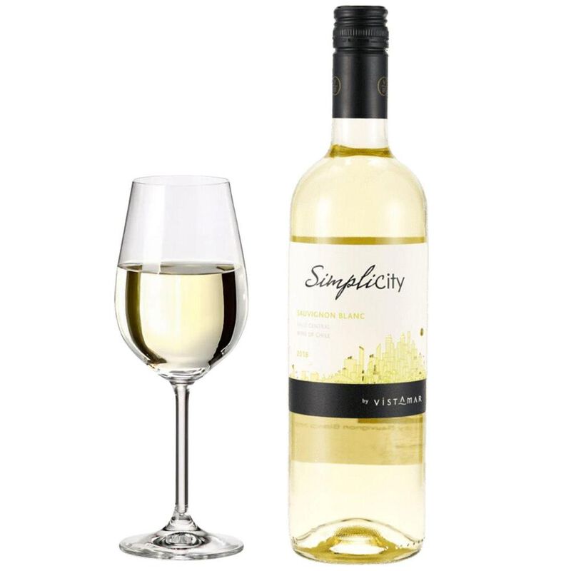 Vino Blanco Vi&ntilde;a Vistamar Simplicity Sauvignon ... image number null