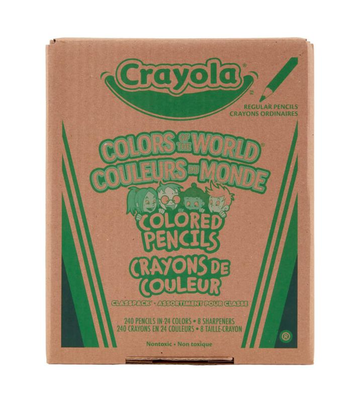 L&aacute;pices De Colores Crayola Colors Of The World ... image number null