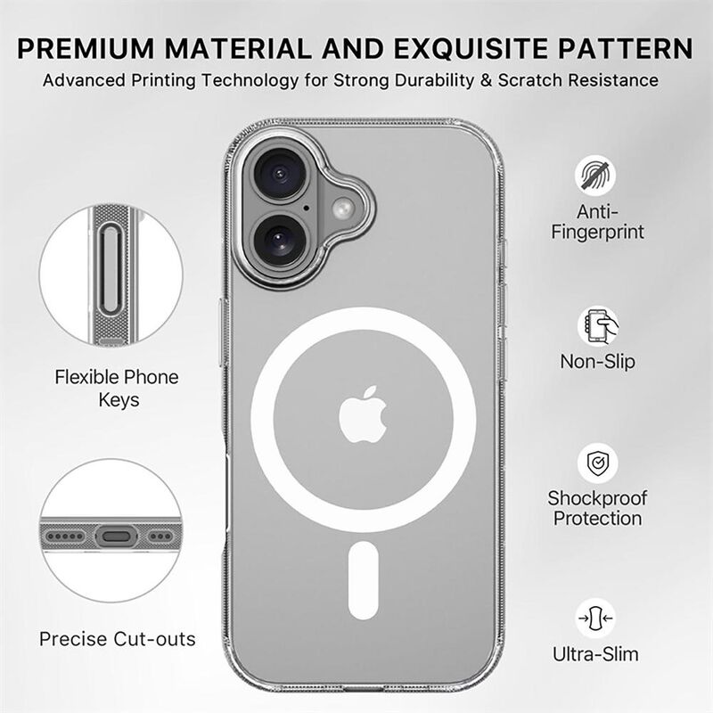 Funda Case MYBAT Savvy para iPhone 17 - Transpa... image number null