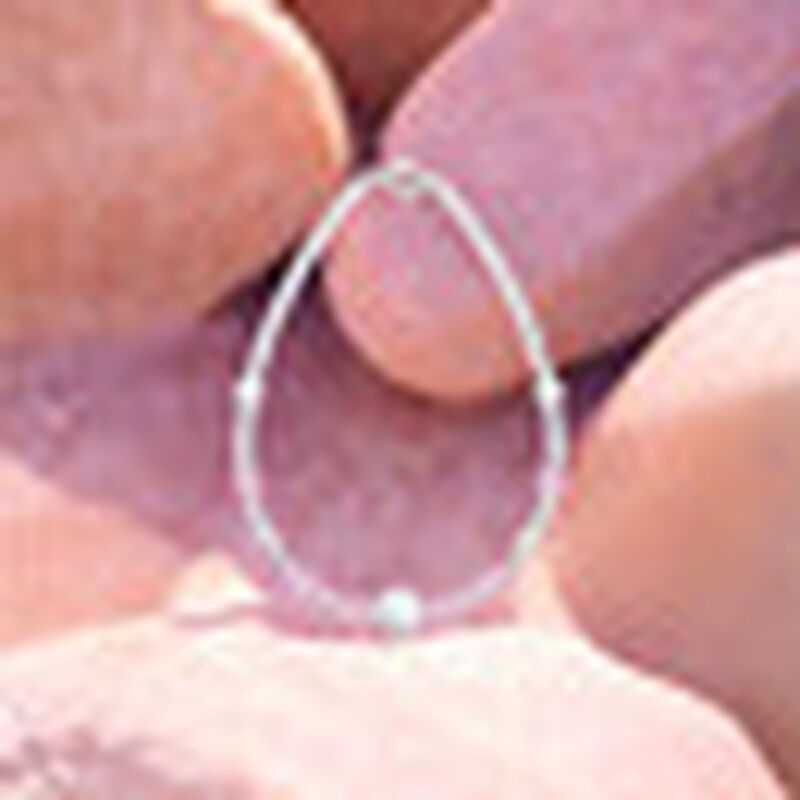 Pulsera ojo de gato rosa cuarzo rosa perla y pl... image number null