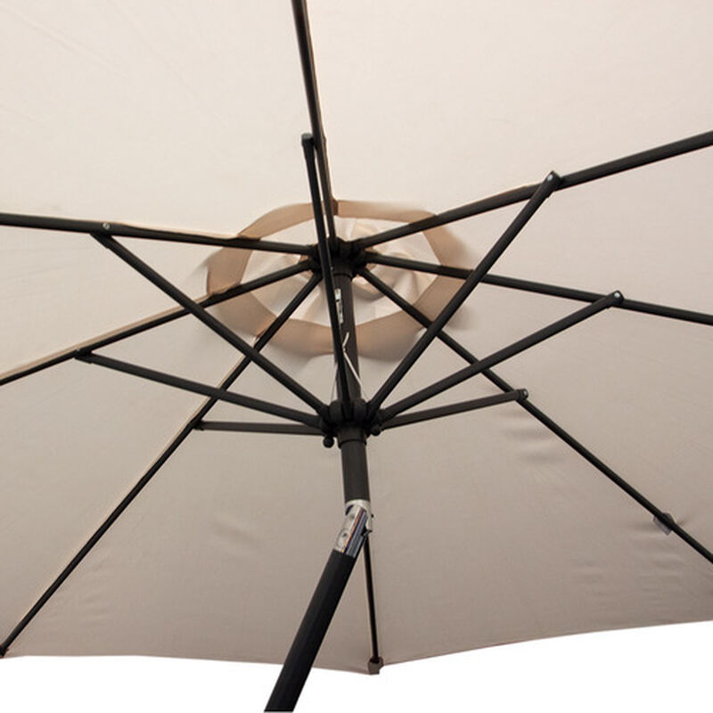 Sombrilla Jardín 2.7m Manivela Beige Angulo Jar... image number null