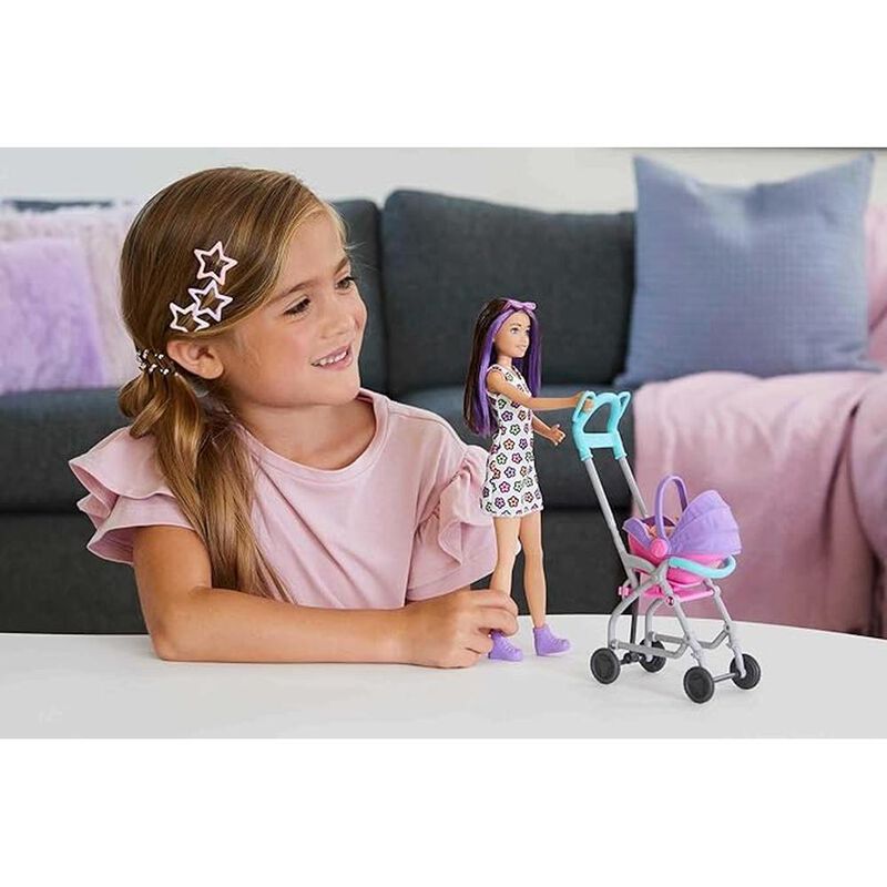 Barbie Skipper Babysitters Inc, Set De Mu&ntilde;eca, ... image number null