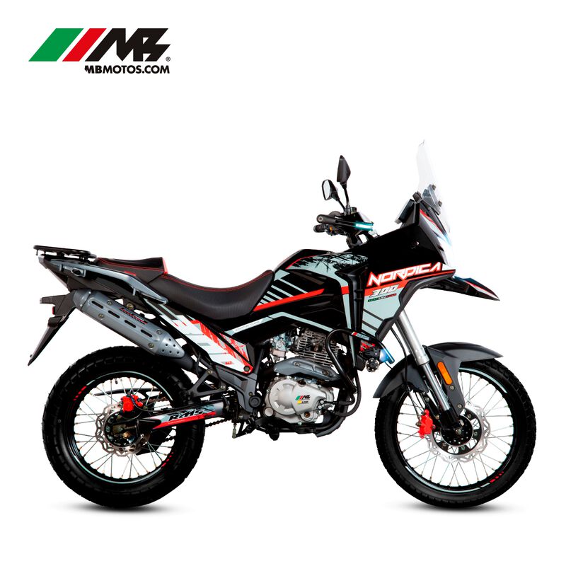 Motocicleta Nordica Roja 300cc image number null
