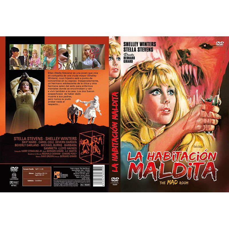 La Habitaci&oacute;n Maldita Dvd 1969 The Mad Room [dv... image number null