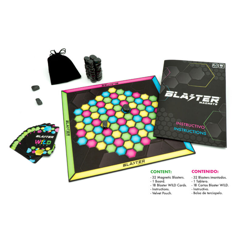 Juego de Mesa BLASTER MAGNETS juego de imanes 3... image number null