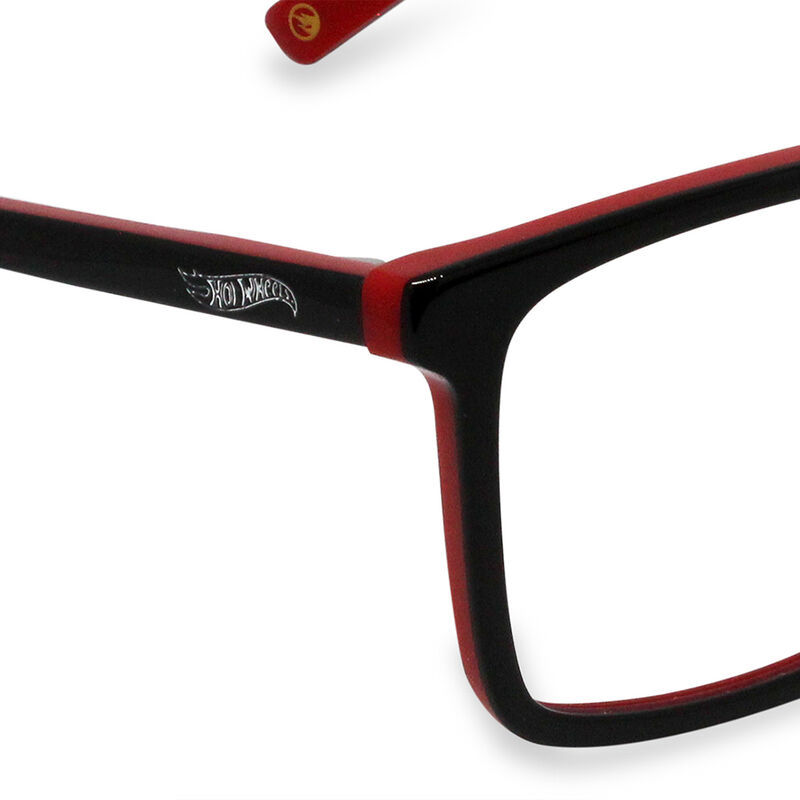Lentes Hot Wheels para niño en color rojo con n... image number null