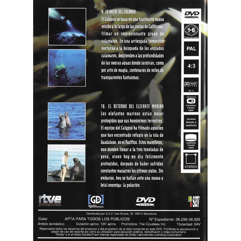 El Mundo Submarino 5: LA NOCHE DEL CALAMAR + EL... image number null