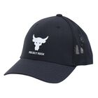 Gorra Trucker Under Armour Project Rock Para Hombre, Color Blanco Y Negro
