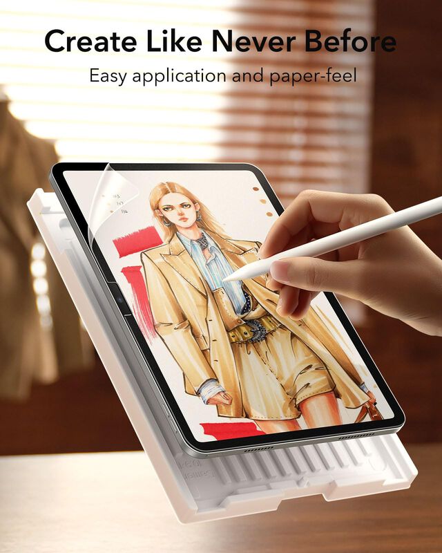 Protector De Pantalla Esr Paper-feel Para Ipad ... image number null