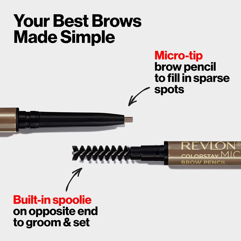 L&aacute;piz De Cejas Revlon Colorstay Micro W/ Spooli... image number null
