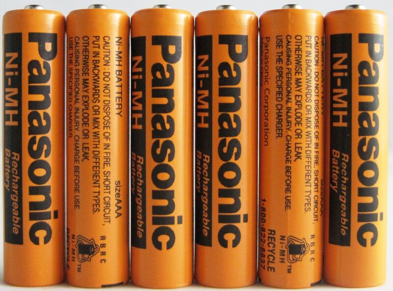 Bater&iacute;a Recargable Panasonic Hhr-75aaa/b-6 700m... image number null