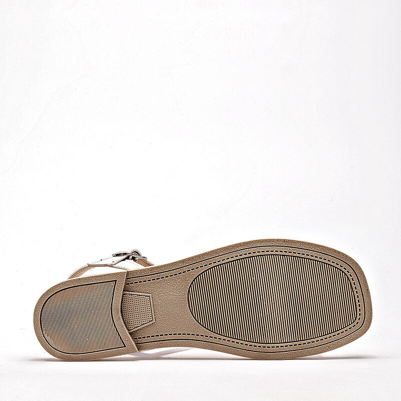 Yondeer sandalia piso para mujer blanco cod 140... image number null