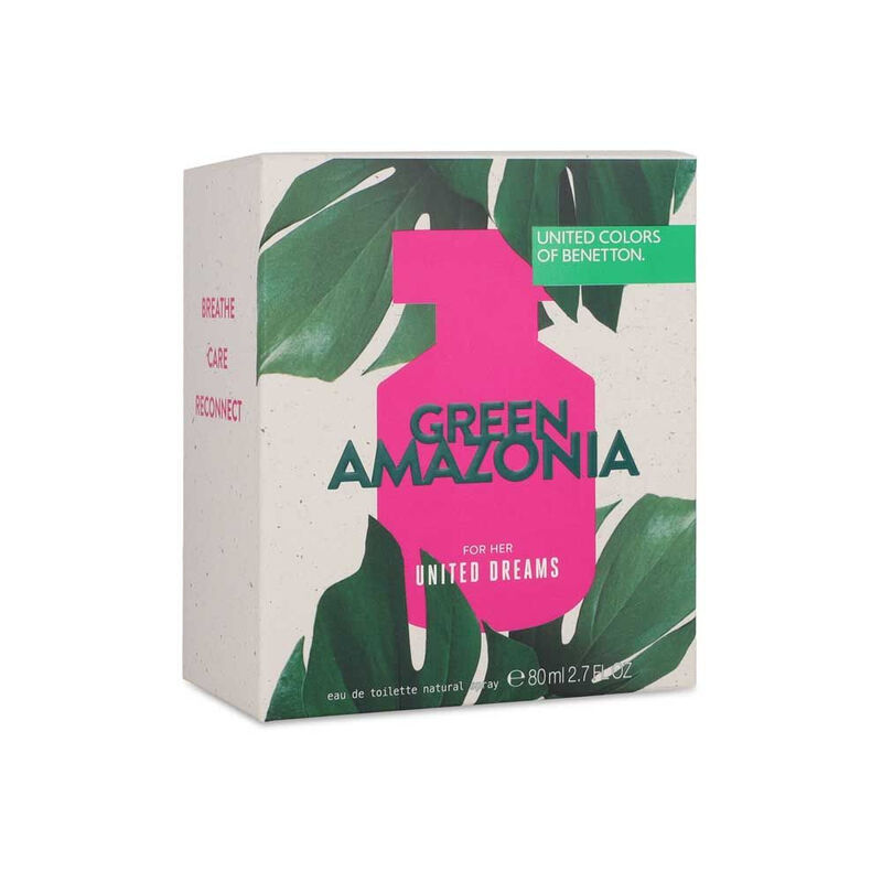 Benetton Green Amazonia 80ml Edt Spray Dama image number null