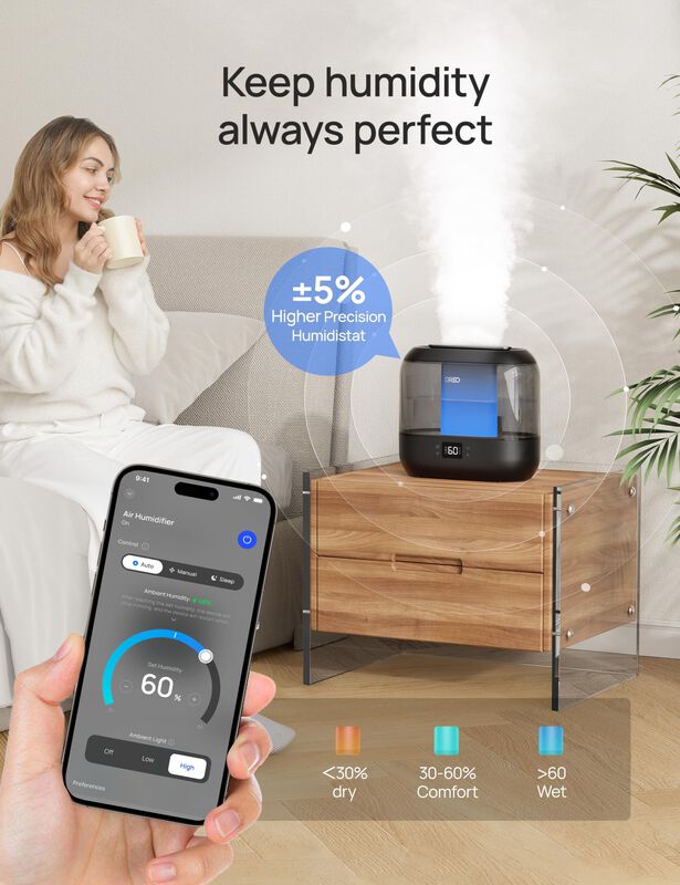 Humidificador Dreo Hm311s De 4 Litros Con Relle... image number null