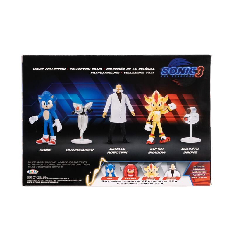Figuras De Acci&oacute;n Sonic The Hedgehog Movie 2.5 ... image number null