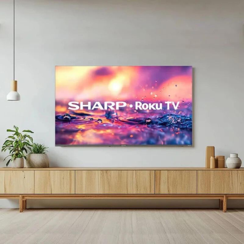 Pantalla 75 Pulgadas Sharp Roku Tv Qled 4k Uhd ... image number null