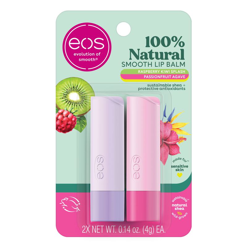 B&aacute;lsamo Labial Eos 100% Natural De Frambuesa, K... image number null