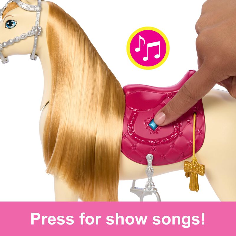 Toy Horse Barbie The Great Horse Chase Con Soni... image number null