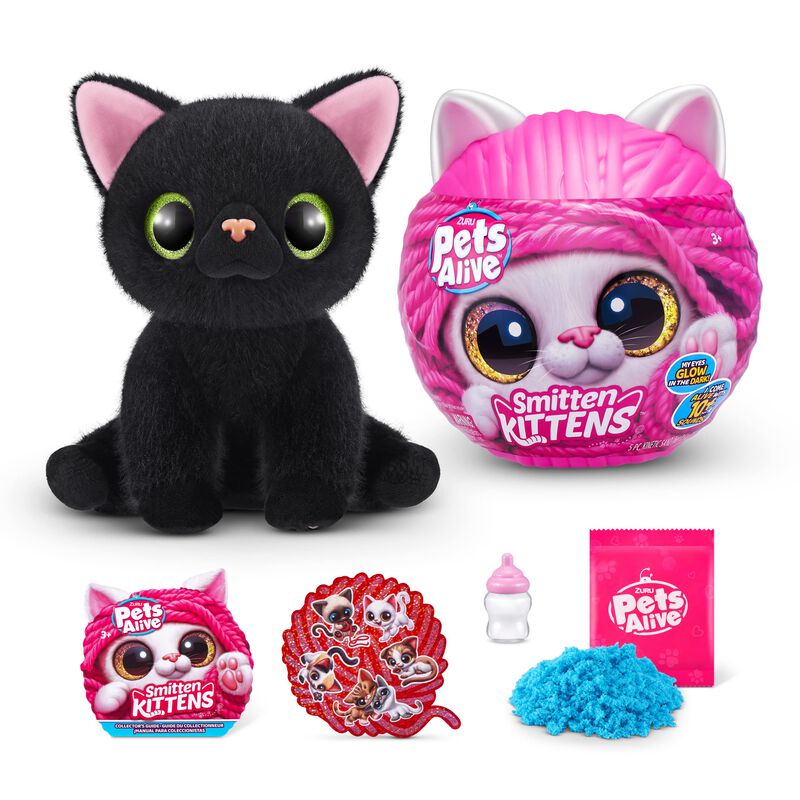 Toy Pets Alive Smitten Kittens Surprise Bombay ... image number null