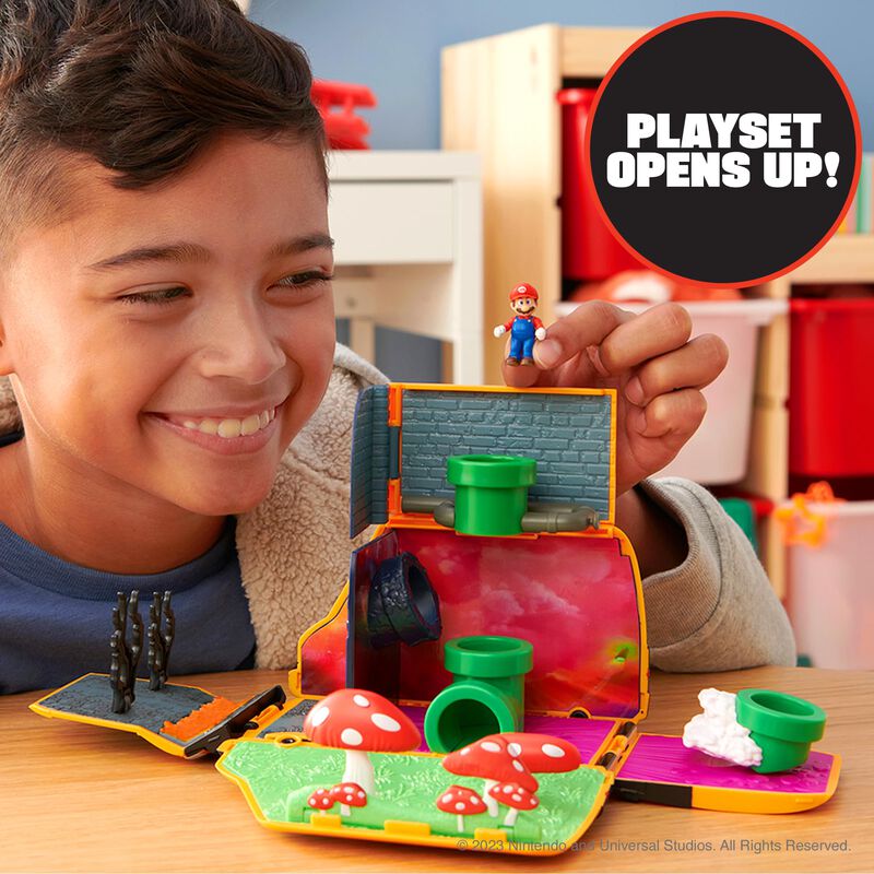 Playset The Super Mario Bros. Movie Van Con Min... image number null