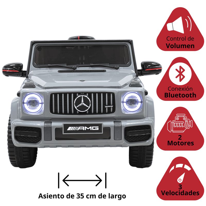 Camioneta Montable El&eacute;ctrica AMG Mercedes Benz ... image number null