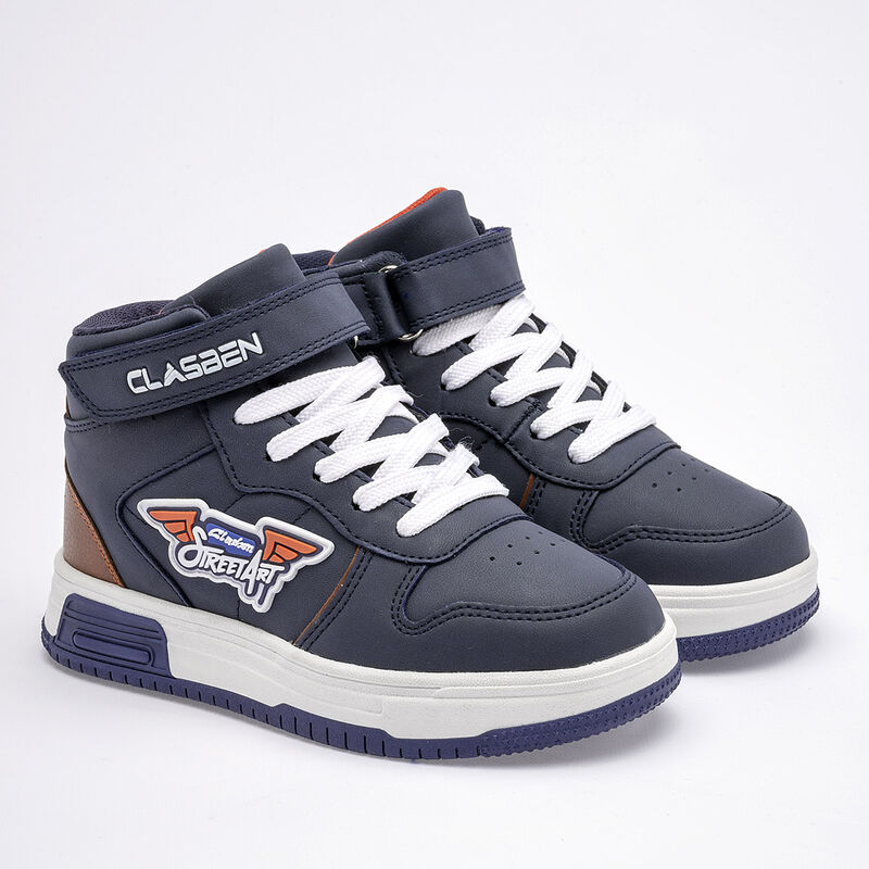 Clasben Tenis urbano para ni&ntilde;o. Marino camel image number null