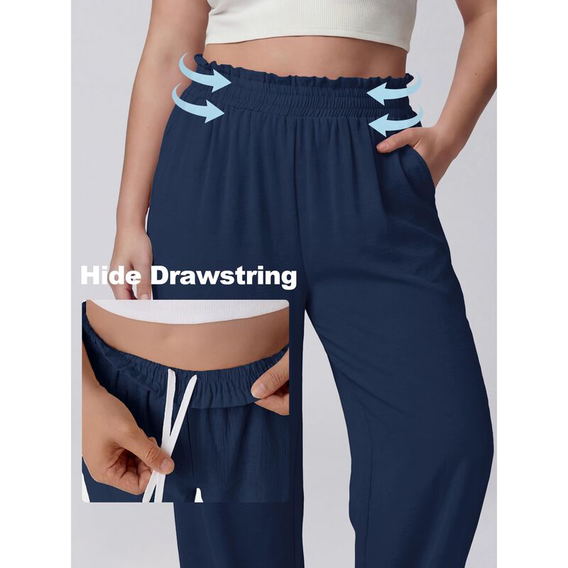 Pantalones Lastshe Plus Talla 3x Pierna Ancha N... image number null
