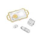 Arras De Maximiliano De Plata Platinada, Incluye Cofre,Charola Y Estuche.