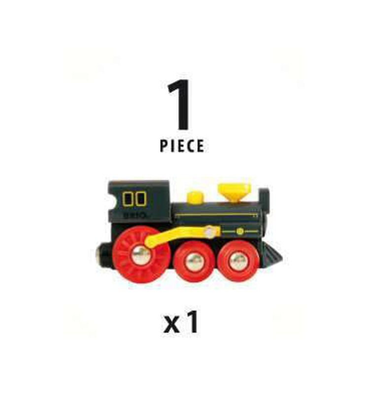 Antigua M&aacute;quina De Vapor Toy Train Brio Con Aut... image number null