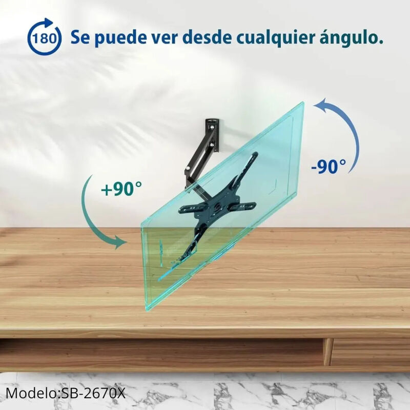 Kit 2 Soportes Tv Bst: 1 Articulado Sb-2670x 17... image number null