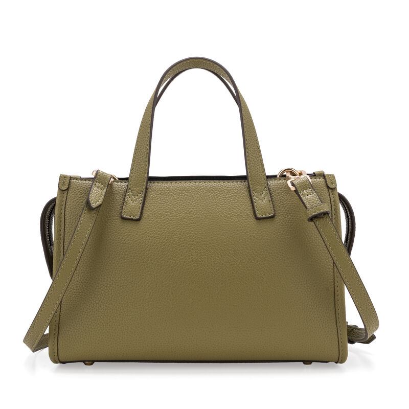 Bolsa Satchel Medianocon Herraje Color Verde image number null