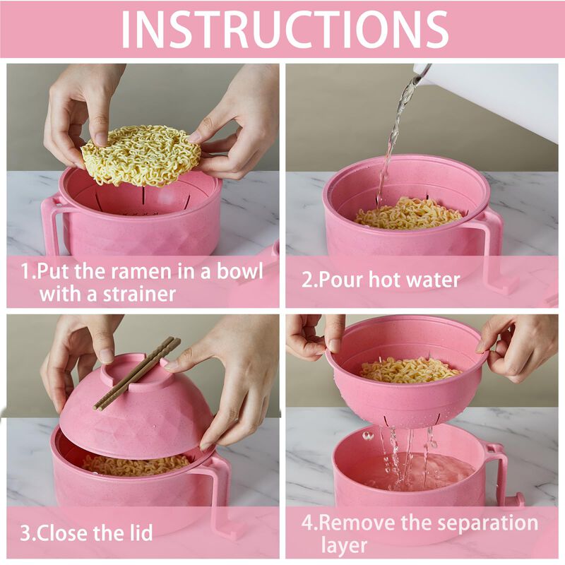 Juego De Cocci&oacute;n Para Ramen Romooa 946 ml 4 Pie... image number null