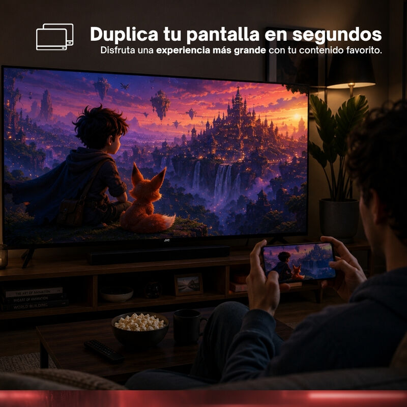 Jvc Paquete 2 Pantallas Smart Tv 50 Pulgadas 4k... image number null