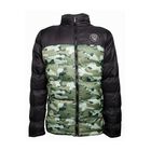 Chaqueta Acolchada Para Hombre Jeep Camo Verde