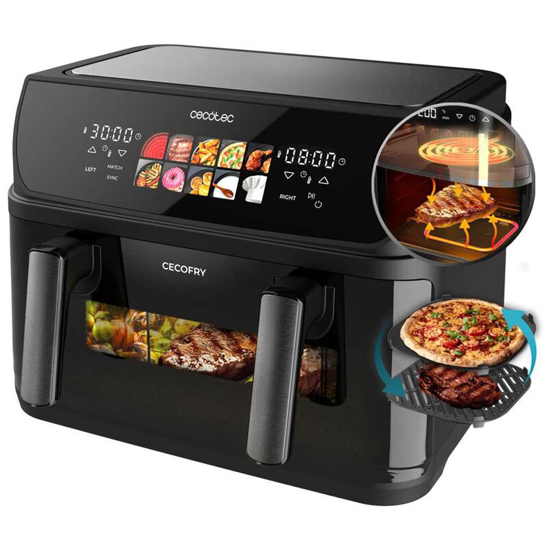 Cecotec Freidora De Aire Cecofry&grill Duoheat ... image number null