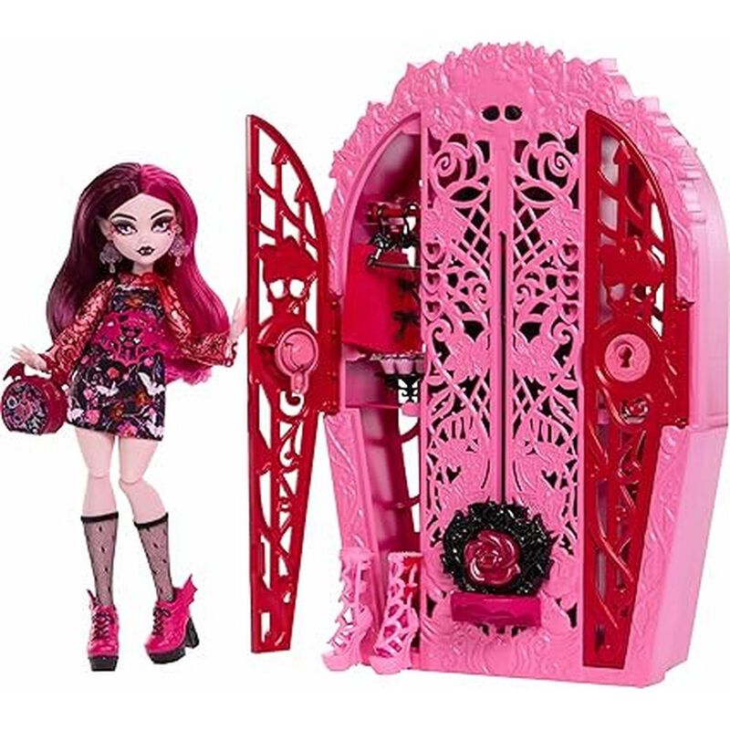 Draculaura Monster High Muñeca Skulltimate Secr... image number null