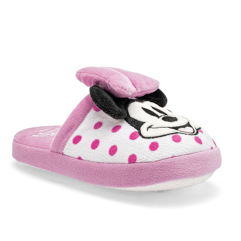 Arra Pantufla para ni&ntilde;a. Blanco rosa image number null