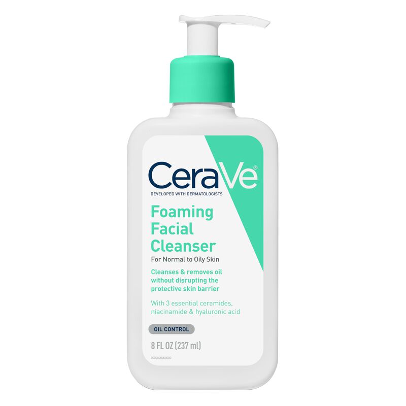 Limpiador Facial Cerave, Gel De Limpieza Facial... image number null