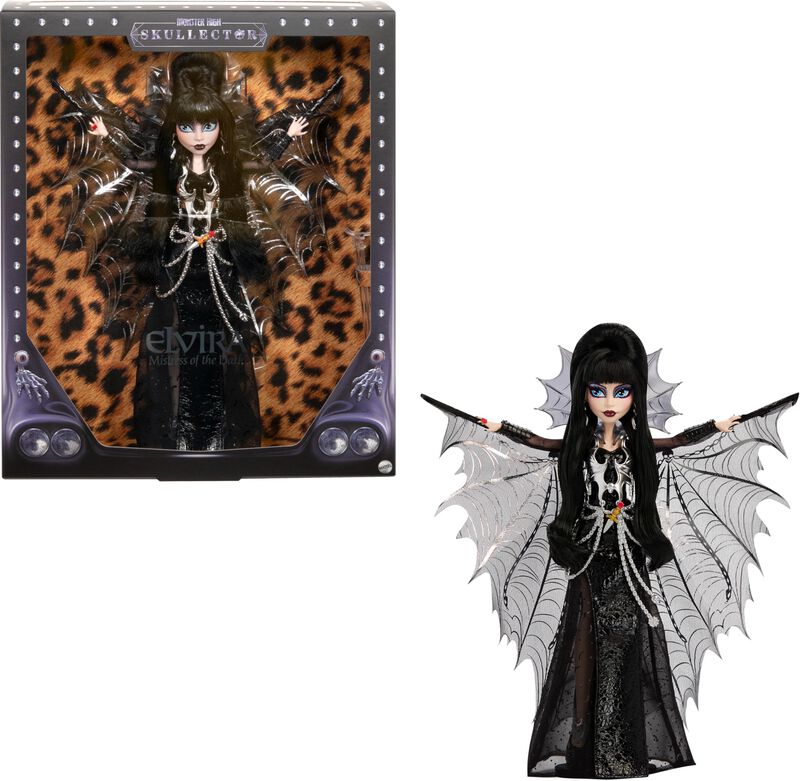 Mu&ntilde;eca Coleccionable Monster High Elvira Mistre... image number null