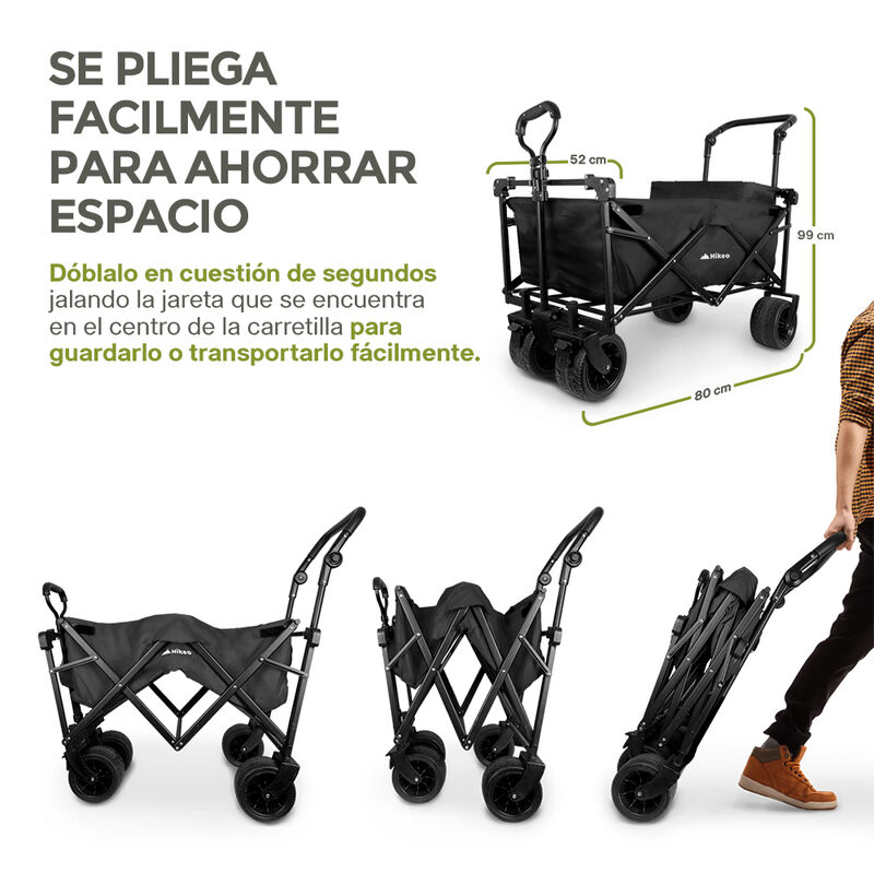 Carrito Plegable Portátil y Carriola Todo Terre... image number null